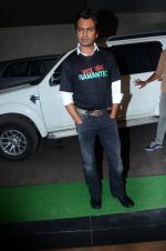 Nawazuddin Siddiqui during the special screening of film Raman Raghav 2.0 in Mumbai, India on June 22, 2015